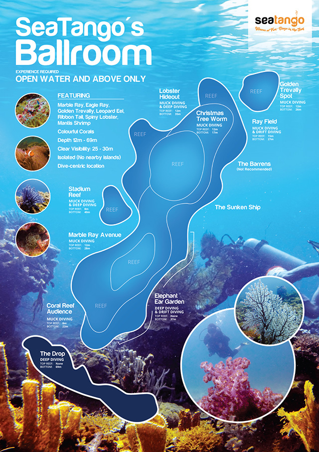 Seatangos Ballroom Dive Sites